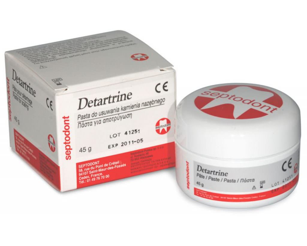 Детартрин паста /Detartrine pate паста для удаления зубного камня, 45 г, Septodont