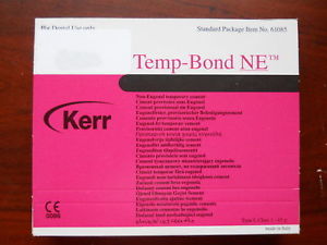 Темп Бонд Паста для временной фиксации коронок Temp Bond NE (50г базиса, 15г катализатора), 61085,Ke
